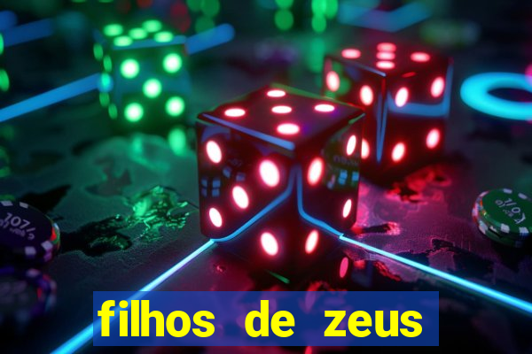 filhos de zeus mitologia grega